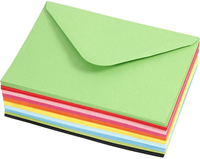 Creativ Company farbige Briefumschläge C6 100 Stück Papier bunt