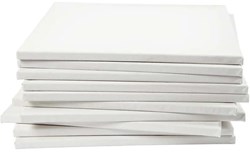 Creativ Company Leinwand Maluntergrund A2 42x60 cm 280g 20 Stück