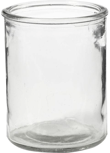 Creativ Company CC Glas-Teelicht 9,8 cm, 6 Stück