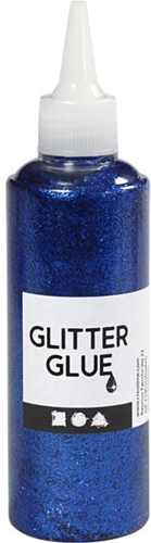 Creativ Company Glitzerkleber Spielzeug 118 ml dunkelblau Basteln