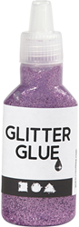 Creativ Company Glitzerkleber lila 25ml Bastelspaß