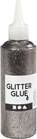 Creativ Company Glitzerkleber Silber 118 ml Bastelspaß