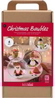 Creativ Company CC Hobbyset Weihnachtskugeln Weihnachtsfiguren Modellieren