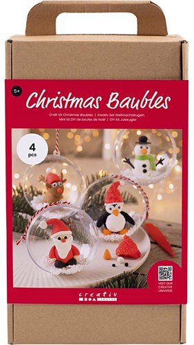 Creativ Company CC Hobbyset Weihnachtskugeln Weihnachtsfiguren Modellieren