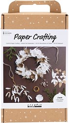 Creativ Company Bastelset Weihnachtskranz Papier - kreative Hobbyset