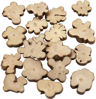 Creativ Company Holz Deko Mix Scheiben 15-40 mm 230 g