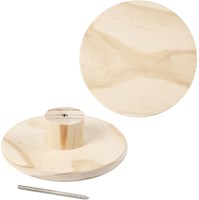 Creativ Company Garderobe gelb - Holzhaken für Kinderzimmer