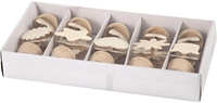 Creativ Company CC Memo-Clip-Blumenset aus Holz, 10 Stück, 10 x 5 cm