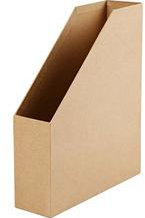 Creativ Company Zeitschriftenhalter Karton braun 31.5x25.5 cm Organizer