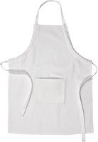 Creativ Company CC Katoenen Schort met Zak M-XL cm Wit
