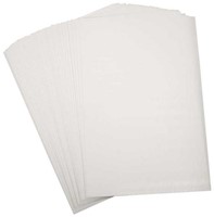 Creativ Company CC-Schrumpffolie, mattweiß, A4, 0,3 mm dick, 10 Blatt
