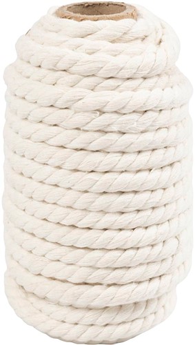 Creativ Company CC Makramee-Seil 8,5 mm 12 m Off White