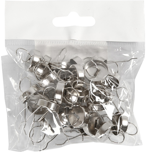 Creativ Company CC Metalen Hanger Zilver 13mm