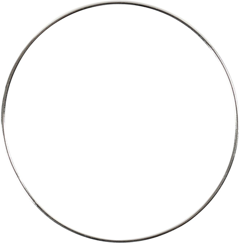 Creativ Company CC Metallring 7 cm Silber