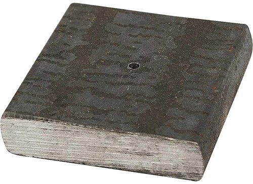 Creativ Company Metallfuß Bastelbasis und Dekoration 4x4x1 cm