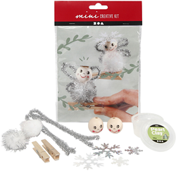 Creativ Company Bastelset Engel Holzklammern Weihnachten