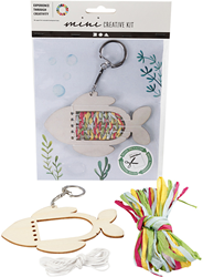 Creativ Company Bastelset Fisch Schlüsselanhänger - DIY Spielzeug