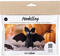 Creativ Company Mini Hobbyset Modellierfledermäuse Halloween Knetset