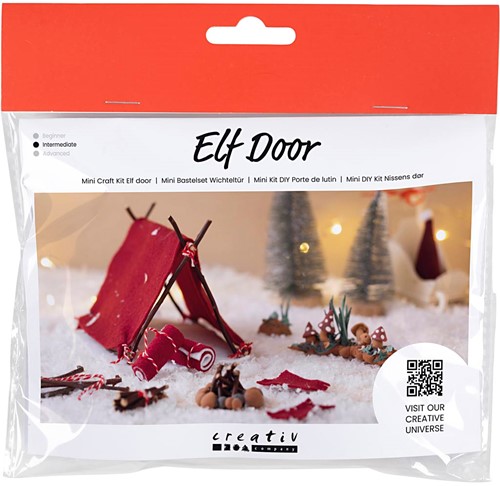 Creativ Company CC Mini Hobby Set Zwerg Tür Camping
