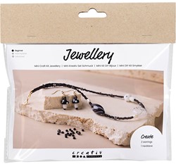 Creativ Company Schmuck Bastelset - trendige Halskette und Ohrringe