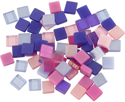 Creativ Company Mini-Mosaik Spielzeug lila 10x10mm 25 Gramm