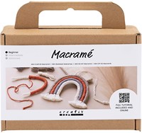 Creativ Company CC Mini Starter Set Makramee Regenbogen