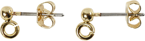 Creativ Company CC Ohrstecker 13 mm Gold 6 Stück