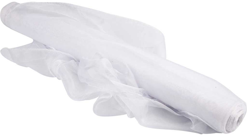 Creativ Company CC Organza Stof 10 m Wit