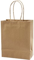 Creativ Company Papiertüten braun Geschenktaschen 10 Stück recycelt