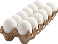 Creativ Company CC Plastikeier 6 cm Weiß 12 Stück