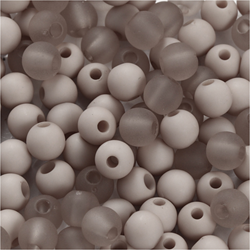 Creativ Company CC Plastic Kralen 6 mm Lichtgrijs 150 stuks
