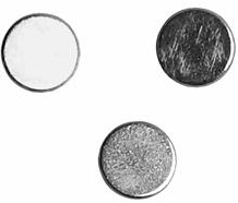 Creativ Company Magnete silbergrau 5mm starke Power Set 10 Stück