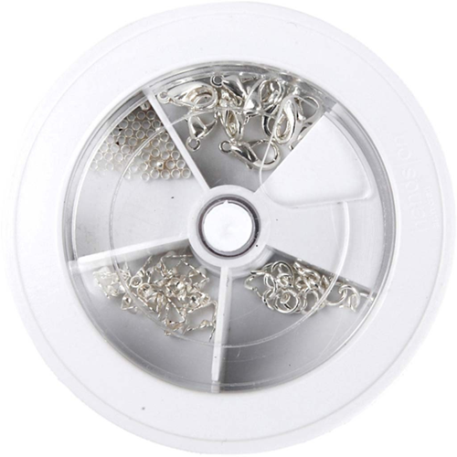 Creativ Company Schmuck Starterset Silber - Schmuck Bastelset