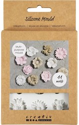 Creativ Company Silikonform Gänseblümchen Basteln und Schmuckherstellung