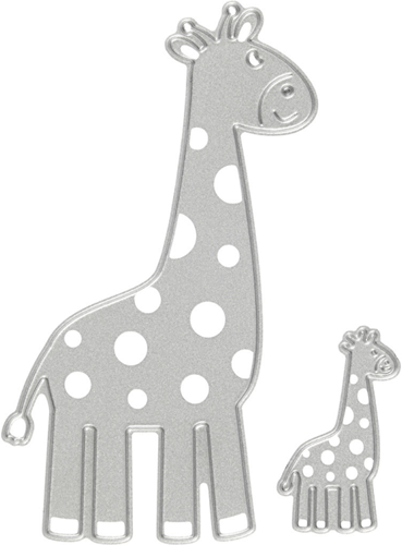 Creativ Company CC Stanzschablone Giraffe h: 9,2 cm