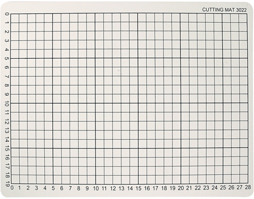 Creativ Company CC Schneidematte mit Gitterlinien 22x30 cm