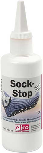 Creativ Company Anti-Rutsch Socken Medium Sock-Stop 100ml Off-White