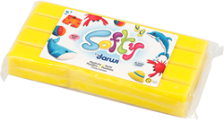 Creativ Company CC Softy Modelliermasse Plastilin 500 gr Gelb
