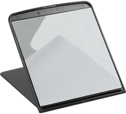 Creativ Company Spiegel Tischmodell schwarz Kunststoff - dekoratives Accessoire