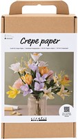 Knutselset crÃªpepapier bloemen maken