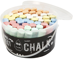 Creativ Company CC Stoepkrijt Jumbo 50 stuks