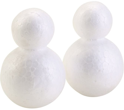 Creativ Company CC Styroporfiguren 6,5 cm 50 Stück