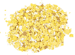 Creativ Company Terrazzo Flakes Gelb Harmonie 90gr Dekoration