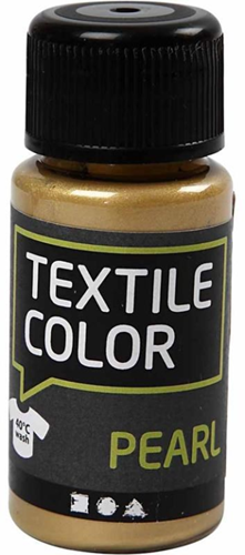 Creativ Company CC Textilfarbe Perlgold 50ml
