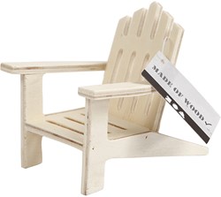Creativ Company Holz Mini Gartenstuhl Spielzeug Dekoration Mehrfarbig