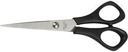 Creativ Company Schere universell 14cm schwarz - Bastelschere für Schule