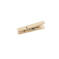 Creativ Company Holz Wäscheklammern 48 mm 50 Stück Basteln Dekoration