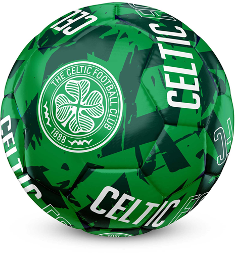 Team Merchandise Fußball Celtic Graffiti Design Größe 5 grün