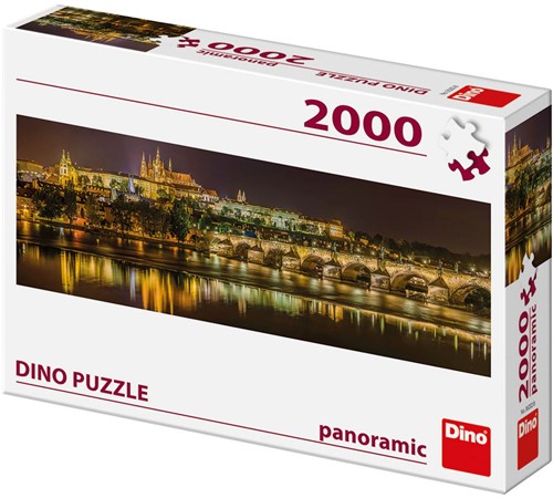 Dino Karlsbrücke in Prag, Tschechien - 2000 Teile-2