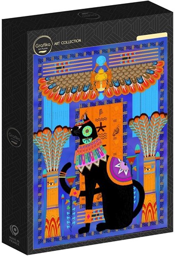 Grafika Puzzle Chat Egyptien - 1000 Teile Legespiel-2